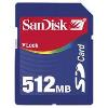 Sandisk Secure Digital Memory Card 512MB - Model SDSDB-512-768