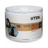 TDK Electronics 50PK DVD-R 8X 4.7GB General USE IN Cakebox