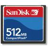 Sandisk 512MB Compact Flash Card