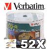 Verbatim (94934) Lightscribe CD-R Media 80MIN 700MB 52X 30PK IN Spindle