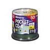 Memorex 210 MB Pocket CD-R - 50-PACK Spindle