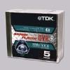 TDK Electronics DVD-R 4.7GB Disc with Jewel Case, Single-Sided, 5/Pack