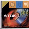 TDK Electronics TDK CD-R80 700MB (OR 80MIN.) Certified Plus CD-R For Even More Storage CAPACITY.