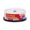 Verbatim CD-RW, 74 Minute, 650MB, 12X, Datalifeplus (25-PACK Spindle)