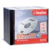 Imation 4.7 GB DVD+RW With Jewel Cases - 10-PACK