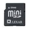 Lexar Media 64MB Minisd Memory Card