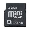 Lexar Media 32MB Minisd Memory Card