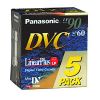 Panasonic 5PK Mini DV Tape S 60-90MIN