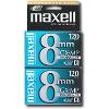 Maxell 8MM GX-MP120 Videotapes (2-PACK) - 281020