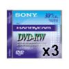 Sony 3PK Mini DVD-RW 1.4GB 30MIN