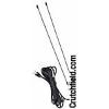 Clarion ZCB301 Inside ON-GLASS Mount Dipole TV Antenna Mobile TV Antennas