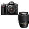 Nikon D50 Digital SLR W/18-55MM F/3.5-5.6G ED Lens & 55-200MM F/4-5.6G ED Lens (9988)