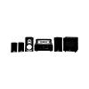 Yamaha YHT-360 Home Theater System With 720-WATTS Of Total Power, Consists OF: HTR-5835 A/V Receiver, Front NS-AP6500E Speakers And NS-AP6500M Center & Surround Speakers With SW-P3600 10" Powered Subwoofer