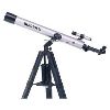 Bushnell Deep Space 2.4"/60MM Achromatic Refractor Telescope (700MM F/11.7) With Manual Altazimuth Mount, Three 0.96" Eyepieces, Finderscope & Tripod
