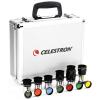 Celestron Accessory KIT, 5 Plossl Eyepieces, 2X Barlow, 7 Color Planet Filters And Aluminum Padded Case