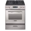 KITCHENAID KGSA906PSS 30-Inch Self-Cleaning Slide-In Gas Range with Convection Bake/Broil/Roast: Stainless Steel: Stainless Steel