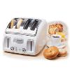 T-FAL Avante Deluxe Chrome Accents 4-Slice Toaster - #53271